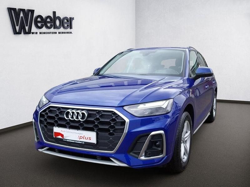 Gebraucht Audi Q5 S-Line 163 PS (119 kW) 2023 Ultrablau (metallic) SUV
