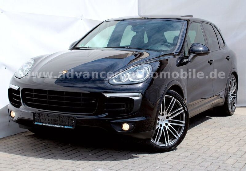 Schwarz metallic Gebraucht 2015 Porsche Cayenne S SUV | 49.480 € - Bild 1/4