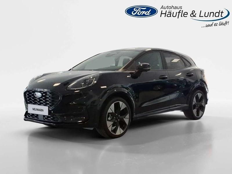 Gebraucht Ford Puma ST-Line 125 PS (91 kW) 2024 Obsidianschwarz metallic SUV