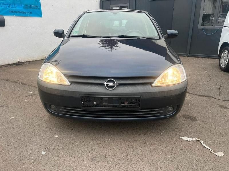 Gebraucht Opel Corsa 75 PS (55 kW) 2002 Blau Kleinwagen