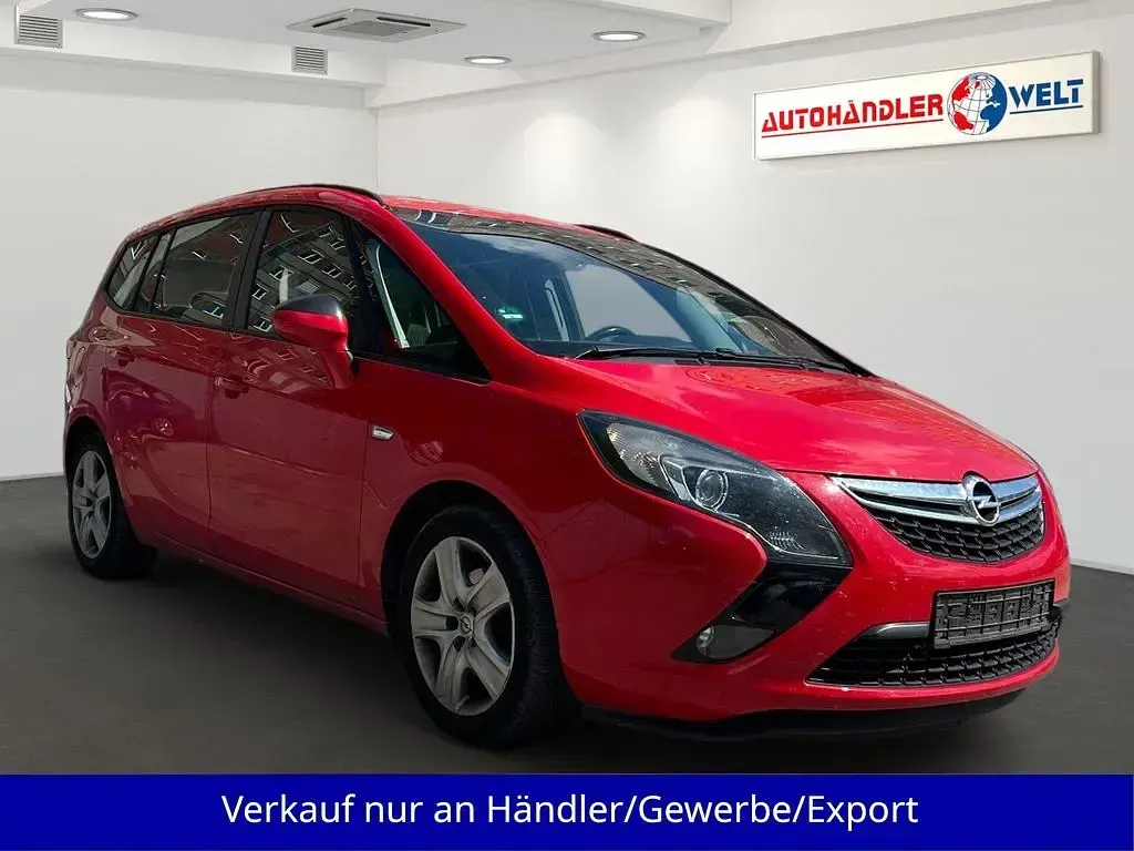 Gebraucht Opel Zafira Tourer 120 PS (88 kW) 2012 Rot Van / Kleinbus