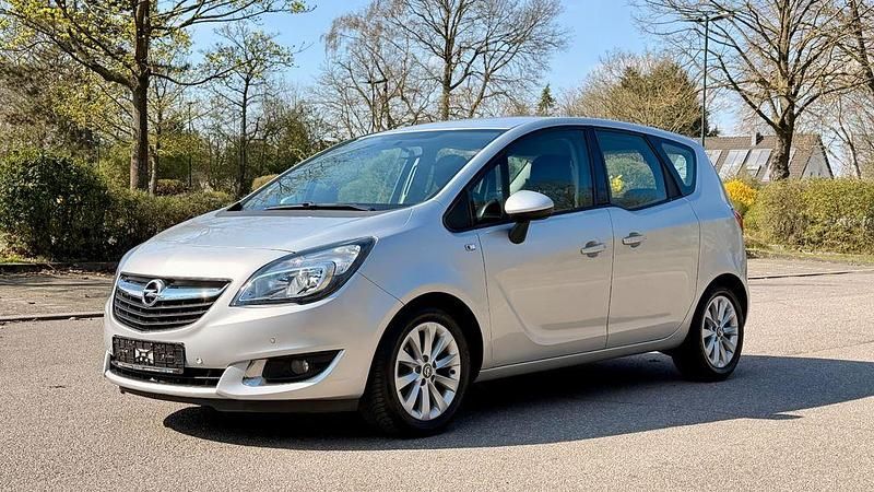 Gebraucht Opel Meriva Style 120 PS (88 kW) 2014 Silber Van / Kleinbus