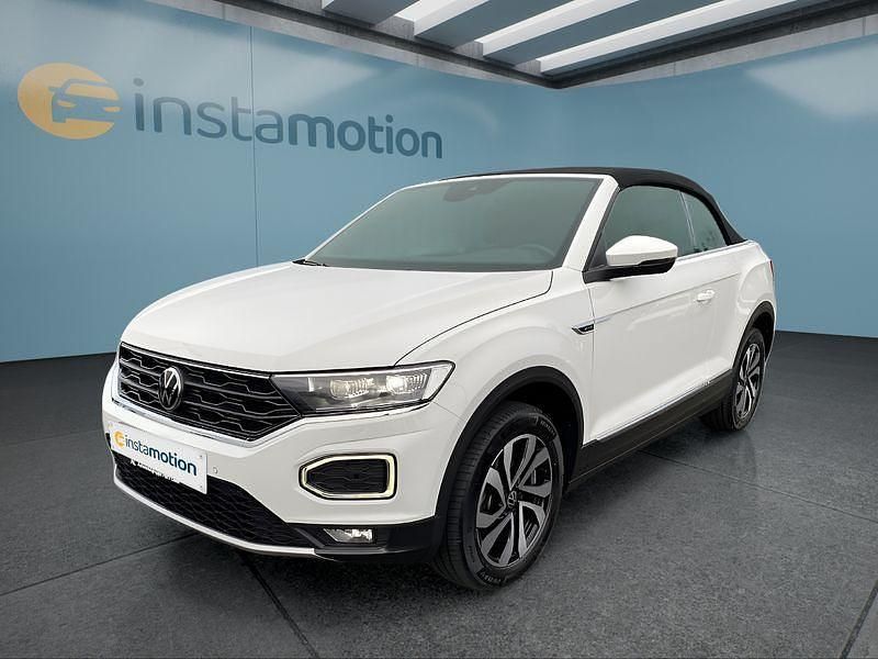 Weiß Gebraucht 2021 VW T-Roc Cabriolet Cabrio | 23.399 € (Superpreis) - Bild 1/4
