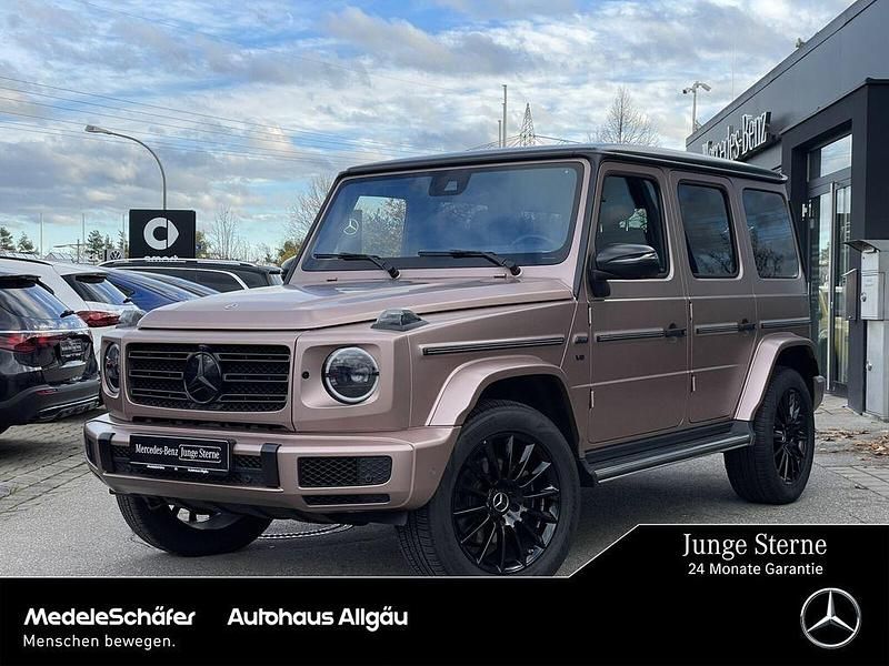 Manufaktur rosewood grey magno Gebraucht 2024 Mercedes G500 AMG SUV | 162.990 € (Teuer) - Bild 1/4