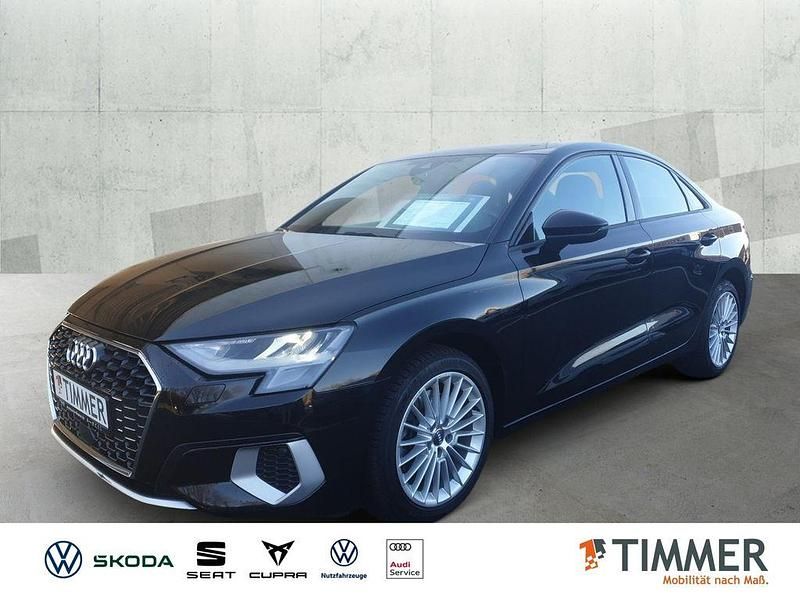 Mythosschwarz metallic Gebraucht 2020 Audi A3 Advanced Plus Limousine | 22.880 € (Fairer Preis) - Bild 1/4