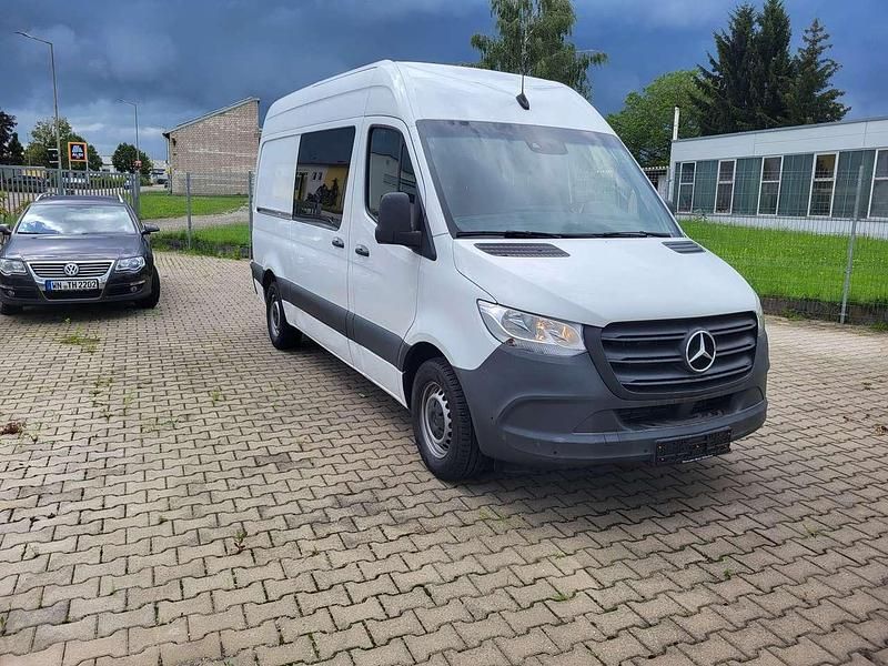 Arktikweiß Gebraucht 2020 Mercedes Sprinter Van | 24.900 € (Guter Preis) - Bild 1/4