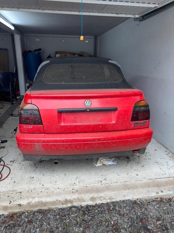 Rot Gebraucht 1998 VW Golf Cabriolet Cabrio | 1.200 € (Fairer Preis) - Bild 1/4