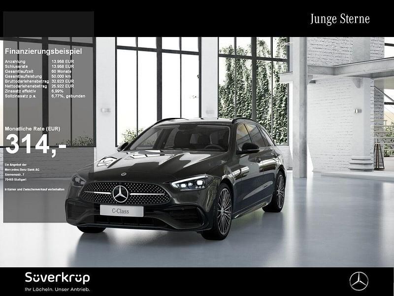 Grau Gebraucht 2023 Mercedes C300 AMG Limousine | 39.880 € (Guter Preis) - Bild 1/2