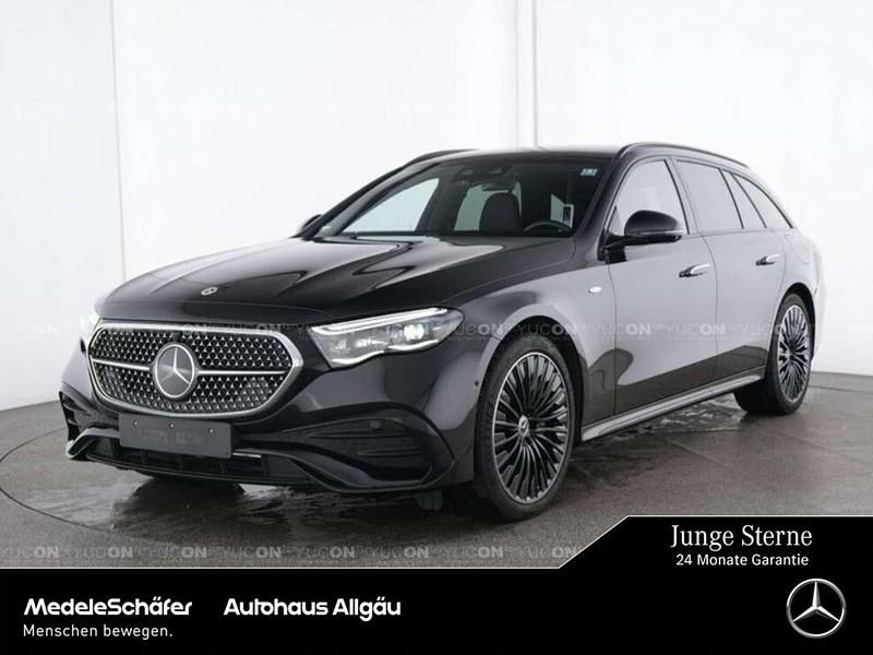 Lack obsidianschwarz Gebraucht 2025 Mercedes E300 AMG Kombi | 59.770 € (Fairer Preis) - Bild 1/4
