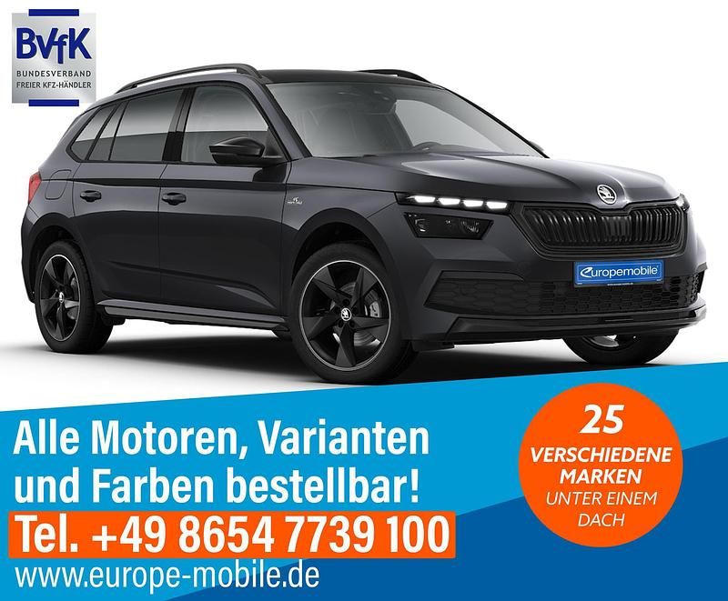 Blackmagic perleffekt Gebraucht 2021 Skoda Kamiq Monte Carlo SUV | 24.277 € (Fairer Preis) - Bild 1/1