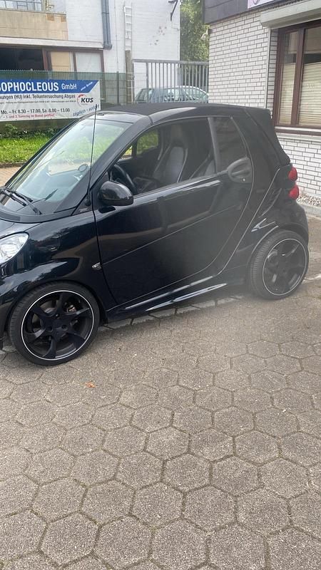 Gebraucht Smart ForTwo Cabrio 71 PS (52 kW) 2012 Schwarz Cabrio