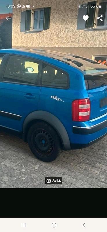 Second-hand Audi A2 75 CP (55 kW) 2003 Albastru Hatchback