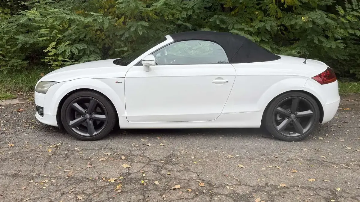 Gebraucht Audi TT Roadster 200 PS (147 kW) 2008 Weiß Cabrio