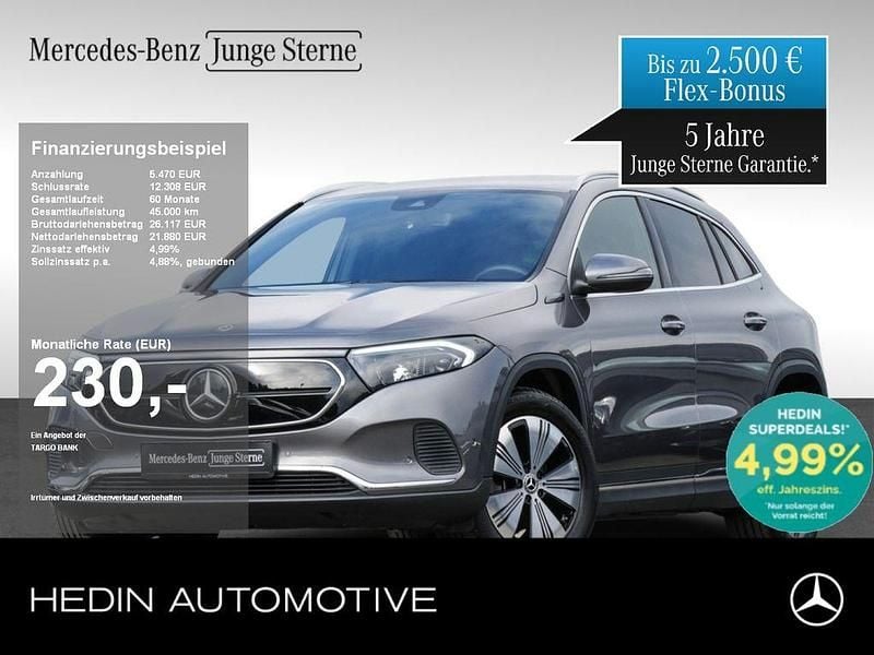 Grau Gebraucht 2021 Mercedes EQA250 Progressive SUV | 26.990 € (Superpreis) - Bild 1/4