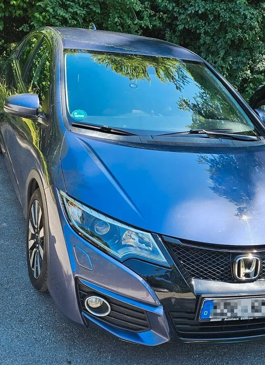 Gebraucht Honda Civic 120 PS (88 kW) 2017 Blau Limousine