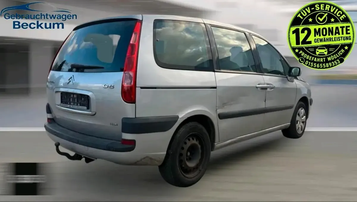 Gebraucht Citroën C8 107 PS (78 kW) 2004 Grau Van / Kleinbus