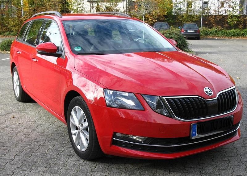 Gebraucht Skoda Octavia G-TEC 131 PS (96 kW) 2019 Rot Kombi