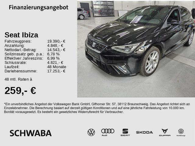 Schwarz Gebraucht 2022 Seat Ibiza FR Kleinwagen | 19.390 € (Fairer Preis) - Bild 1/4