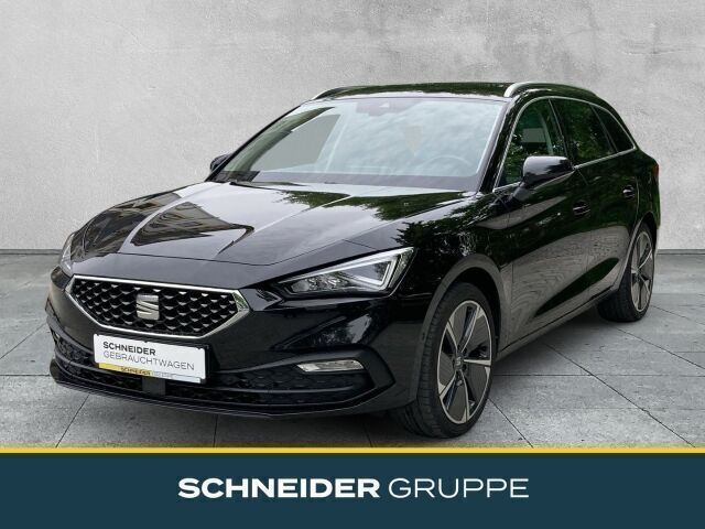 Midnight schwarz Gebraucht 2021 Seat Leon XCELLENCE Limousine | 19.450 € (Fairer Preis) - Bild 1/4