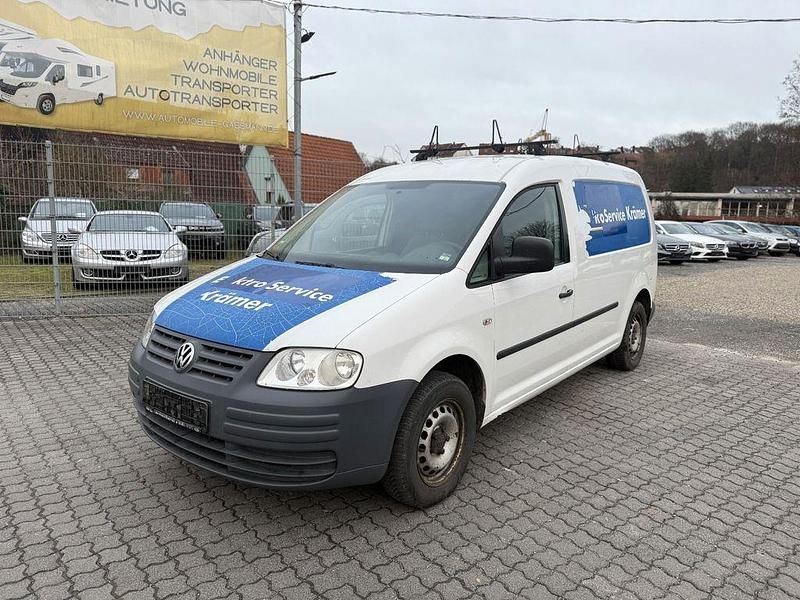 Gebraucht VW Caddy Maxi 105 PS (77 kW) 2010 Weiß Van / Kleinbus