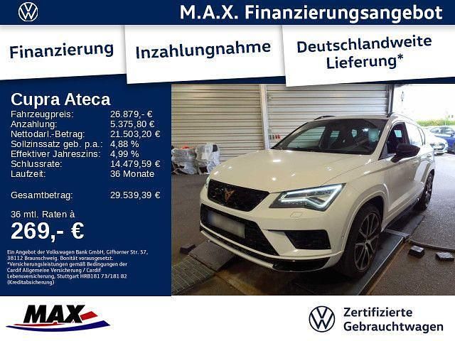 Weiß Gebraucht 2019 Cupra Ateca SUV | 26.879 € (Guter Preis) - Bild 1/3