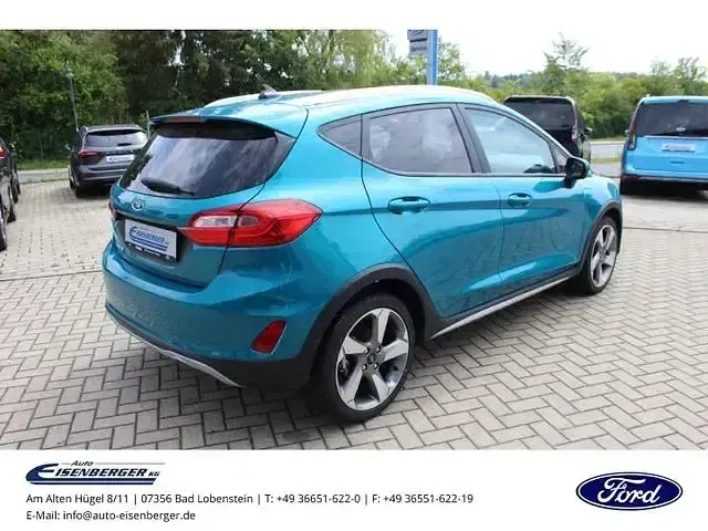 Gebraucht Ford Fiesta Active 125 PS (91 kW) 2019 Lagunblau metallic Kleinwagen