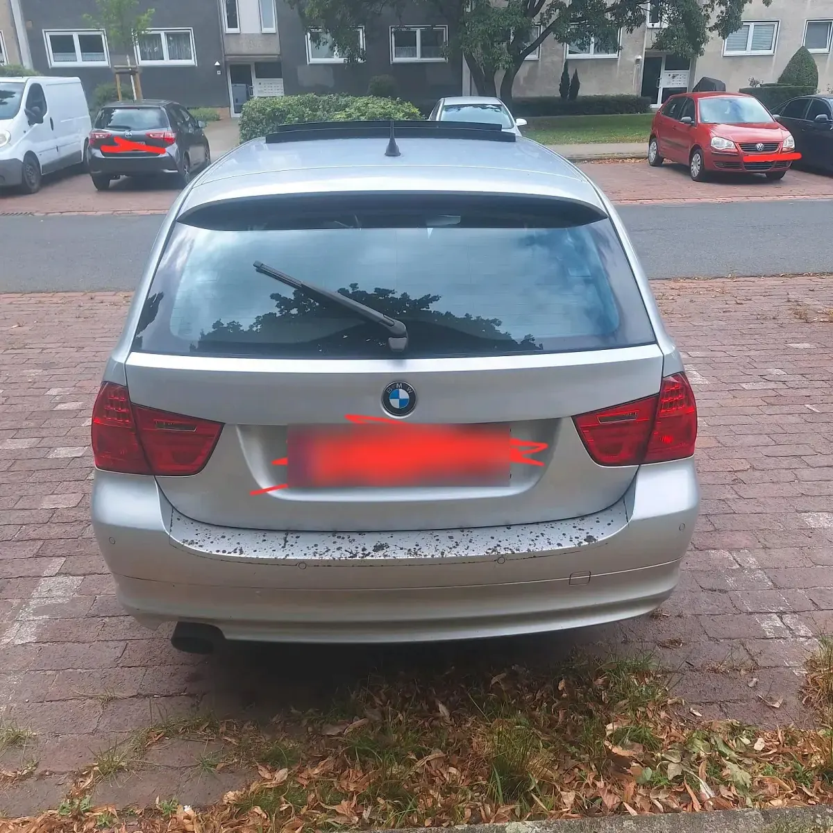 Gebraucht BMW 320 2009 Silber Kombi