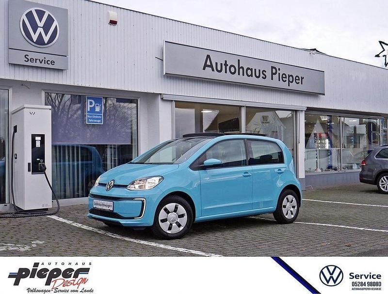 Blau Gebraucht 2019 VW e-up! Kleinwagen | 12.980 € (Etwas zu teuer) - Bild 1/4