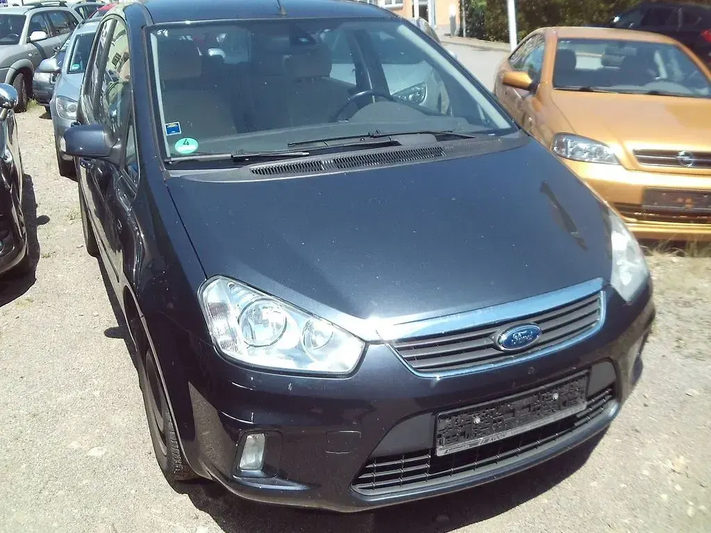 Gebraucht Ford C-MAX Ghia 110 PS (80 kW) 2008 Schwarz Van / Kleinbus