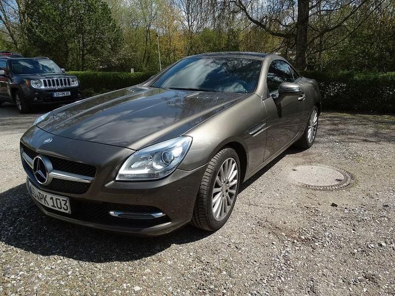 Gebraucht Mercedes SLK200 184 PS (135 kW) 2013 Grau Cabrio