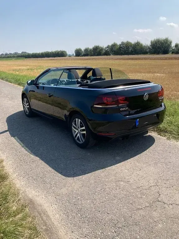 Gebraucht VW Golf Cabriolet 122 PS (89 kW) 2012 Schwarz Cabrio