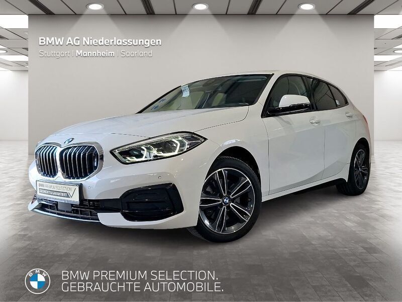 Weiß Gebraucht 2022 BMW 118 Shadowline Kleinwagen | 23.460 € (Fairer Preis) - Bild 1/4