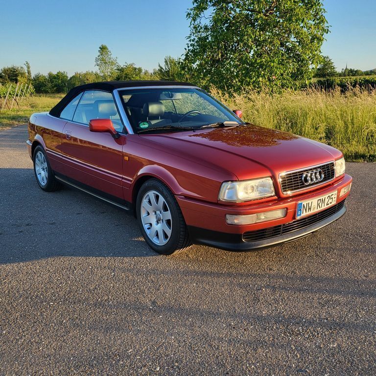 Rot Gebraucht 1997 Audi Cabriolet Cabrio | 12.800 € (Teuer) - Bild 1/4
