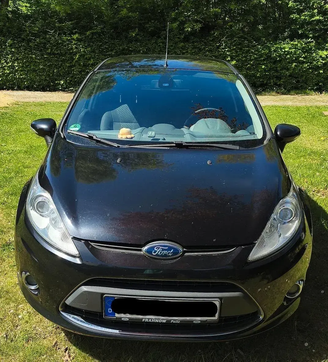 Gebraucht Ford Fiesta Titanium 70 PS (51 kW) 2011 Schwarz Kleinwagen