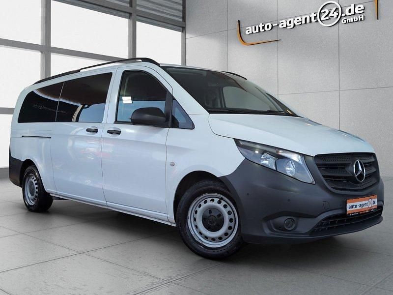 Arktikweiss (mb 9147) Gebraucht 2018 Mercedes Vito Kombi | 19.990 € (Fairer Preis) - Bild 1/4