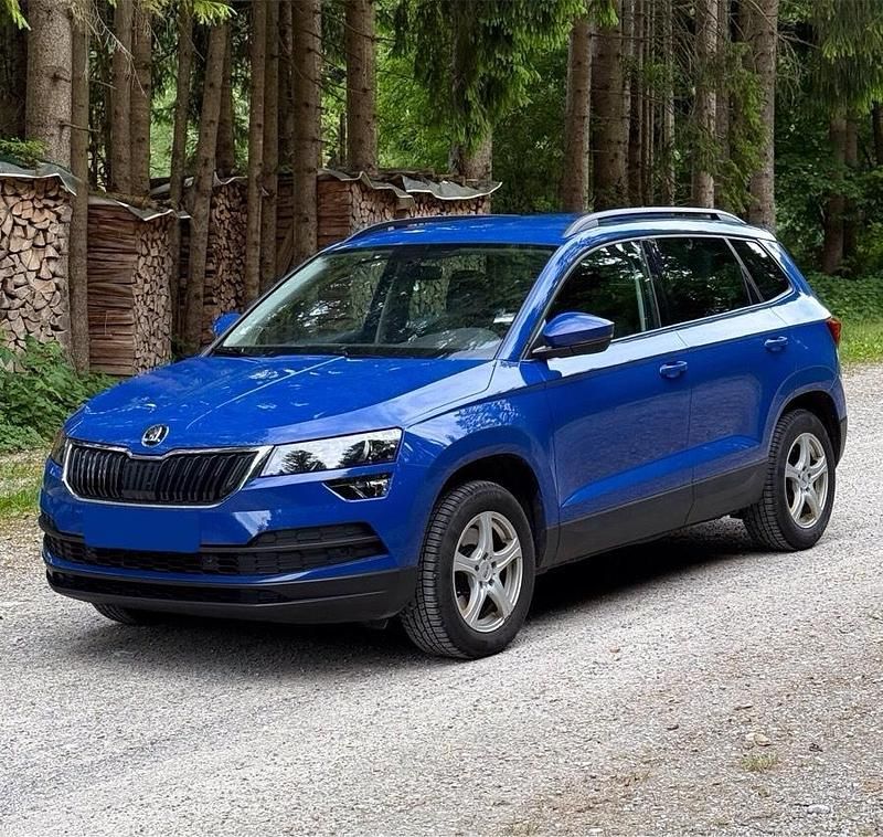 Blau Gebraucht 2018 Skoda Karoq Style SUV | 15.700 € (Guter Preis) - Bild 1/4