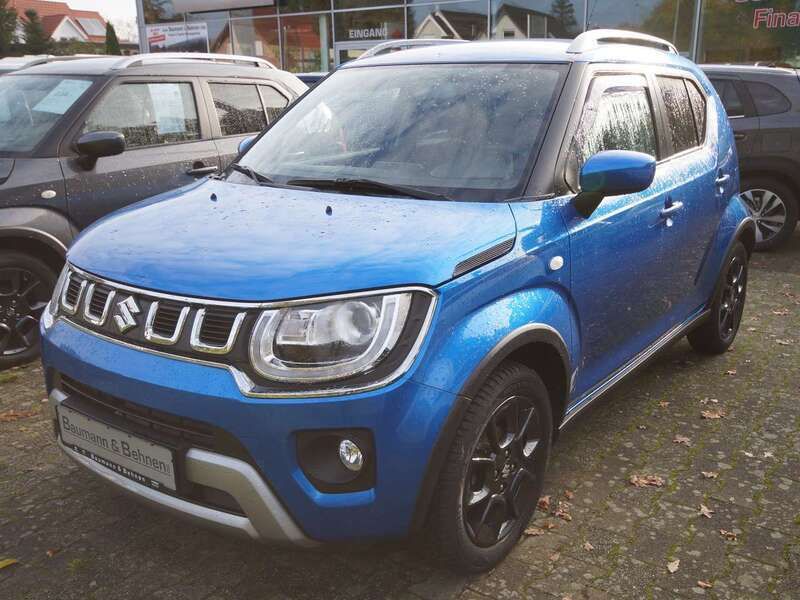 Speedy blue Gebraucht 2021 Suzuki Ignis Comfort Kleinwagen | 13.440 € (Fairer Preis) - Bild 1/4