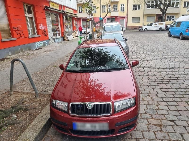 Gebraucht Skoda Fabia 80 PS (58 kW) 2007 Rot Kombi