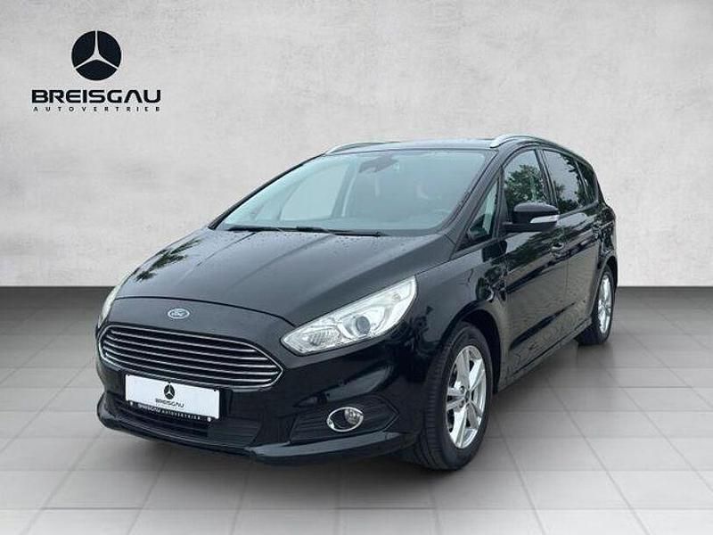 Schwarz Gebraucht 2016 Ford S-MAX Business Edition Van / Kleinbus | 10.490 € (Superpreis) - Bild 1/4