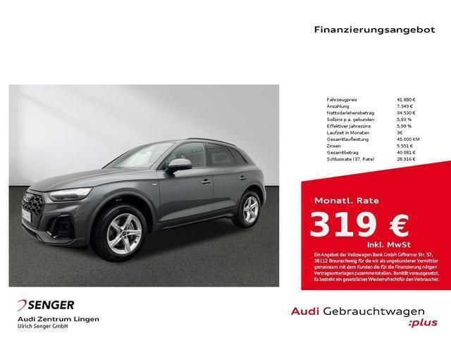 Gebraucht Audi Q5 S-Line 204 PS (150 kW) 2022 Daytonagrau perleffekt SUV