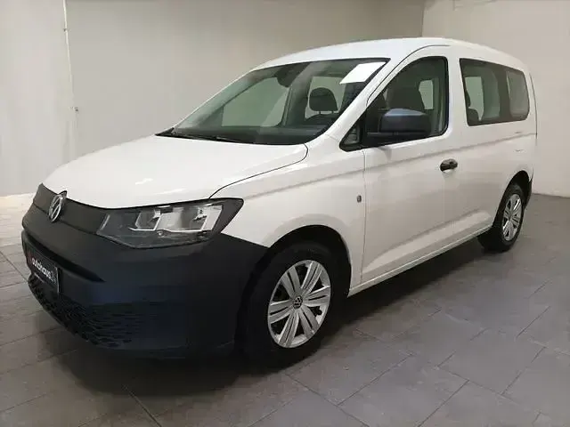 Second-hand VW Caddy 114 CP (83 kW) 2021 Alb Monovolum