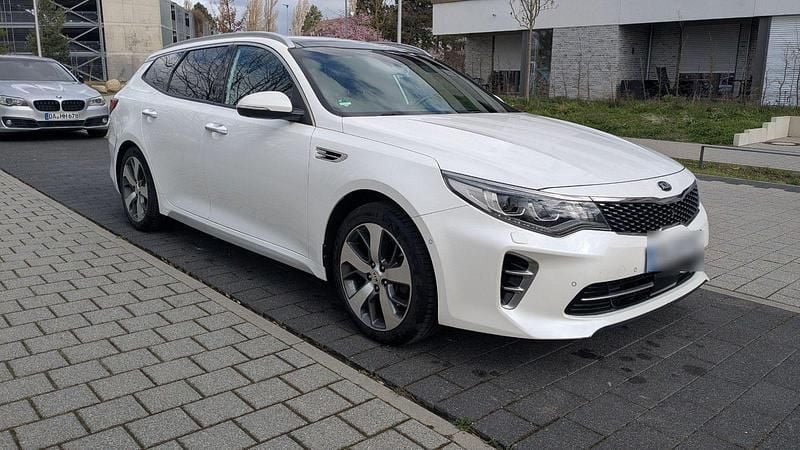 Gebraucht Kia Optima GT-Line 141 PS (103 kW) 2017 Weiß Kombi