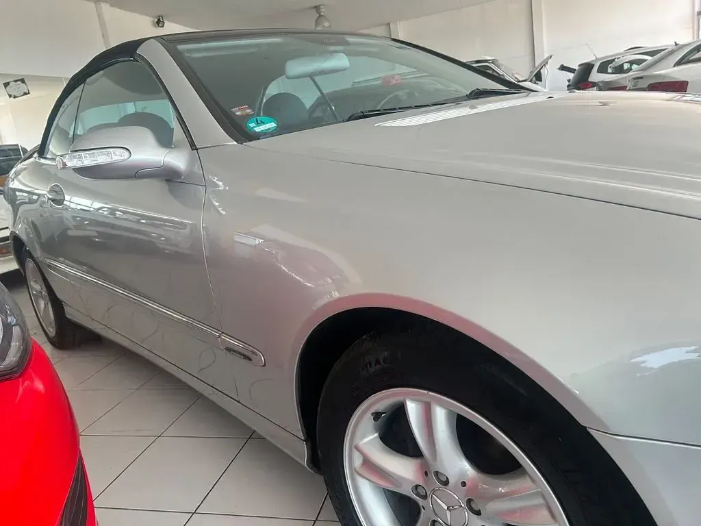 Gebraucht Mercedes CLK200 163 PS (119 kW) 2003 Silber Cabrio