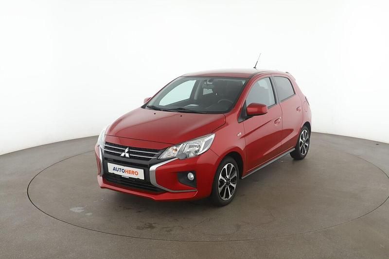 Rot Gebraucht 2022 Mitsubishi Space Star Select+ Limousine | 15.830 € (Teuer) - Bild 1/3