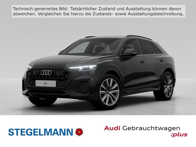 Mythosschwarz metallic Gebraucht 2024 Audi Q8 Ambiente SUV | 67.798 € (Fairer Preis) - Bild 1/4
