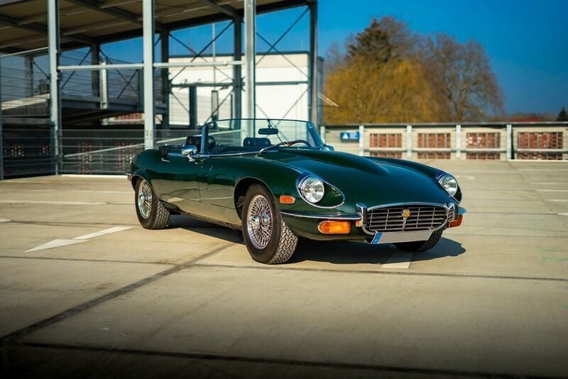 Gebraucht Jaguar E-Type 268 PS (197 kW) 1973 Grün Cabrio