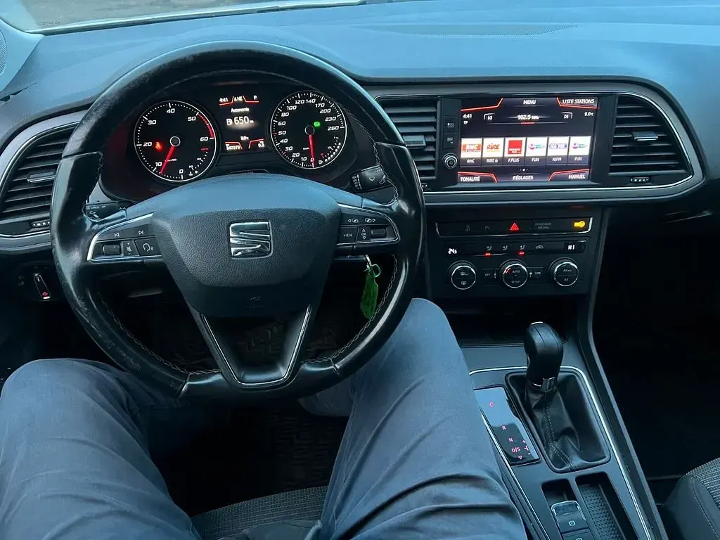 Gebraucht Seat Leon ST 116 PS (85 kW) 2018 Weiß Kombi