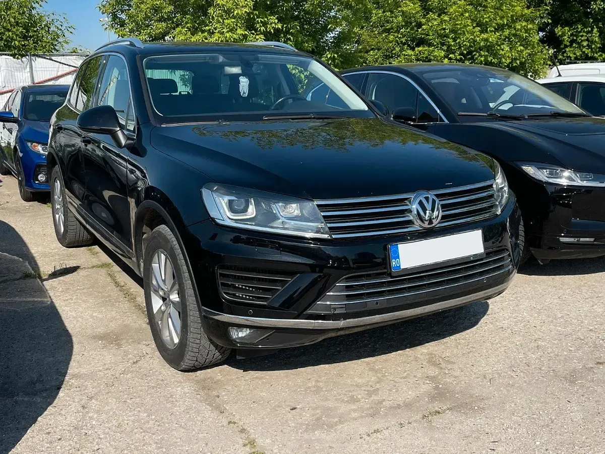 Gebraucht VW Touareg 204 PS (150 kW) 2015 Schwarz SUV