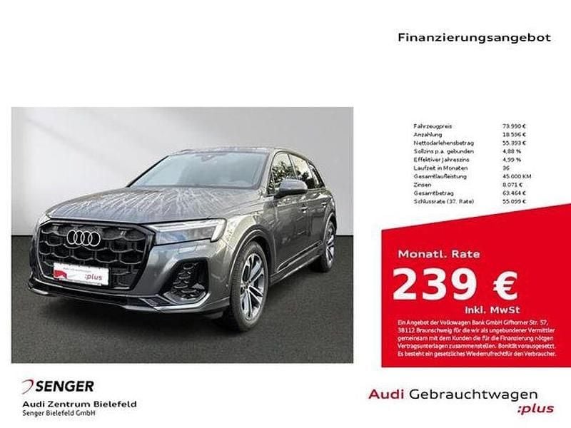 Daytonagrau perleffekt Gebraucht 2025 Audi Q7 S-Line SUV | 73.990 € (Fairer Preis) - Bild 1/4