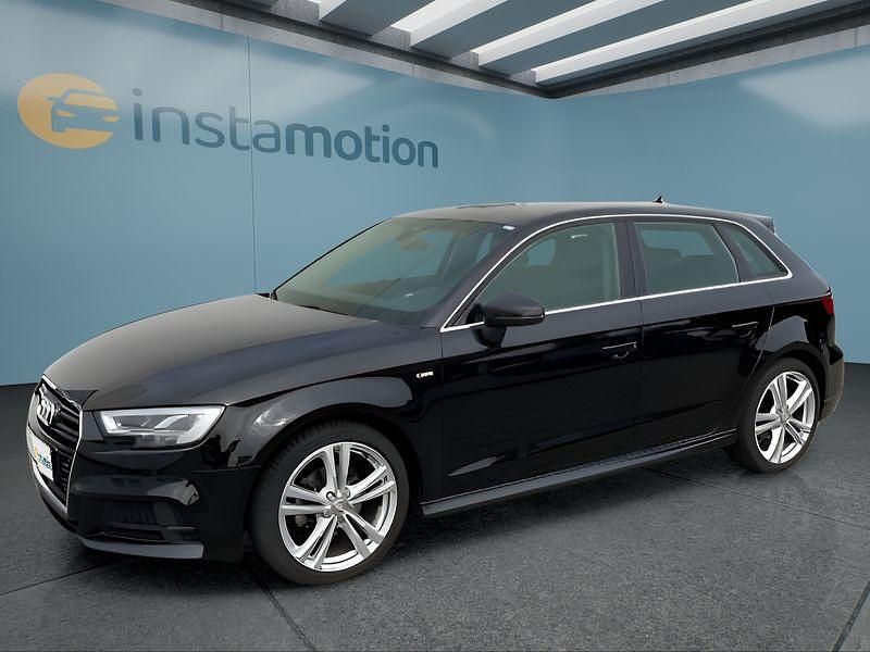 Schwarz Gebraucht 2019 Audi A3 S-Line Limousine | 18.999 € (Guter Preis) - Bild 1/4